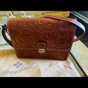 NEW Patricia Nash leather crossbody